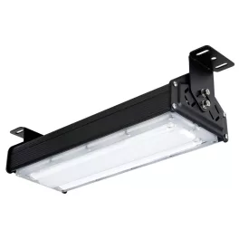   STREAKBAY Csarnokvilágító, 120°, IP65, IK08, 50 W, Természetes fehér, fekete, 5 év garancia LL-206748 LED line