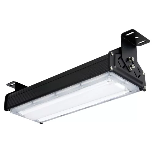 STREAKBAY Csarnokvilágító, 120°, IP65, IK08, 50 W, Természetes fehér, fekete, 5 év garancia LL-206748 LED line