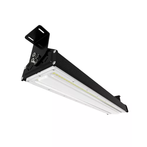 STREAKBAY Csarnokvilágító, 120°, IP65, IK08, 100 W, Természetes fehér, fekete, 5 év garancia LL-206755 LED line