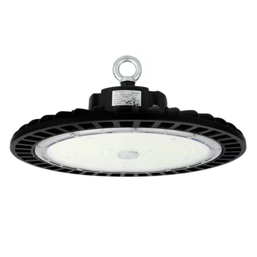 PHANTOM Csarnokvilágító, 120°, IP65, IK08, 200 W, szabályozható, Természetes fehér, fekete LL-207066 LED line