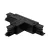 Connector T for 3 phase track LUMICANTO left black with feeding option PRIME LL-210660 LED line