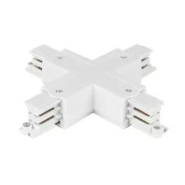   Connector X for 3 phase track LUMICANTO white with feeding PRIME