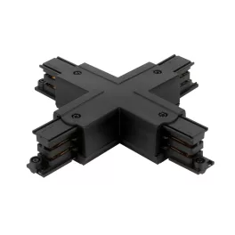   Connector X for 3 phase track LUMICANTO black with feeding PRIME LL-210691 SpectrumLED