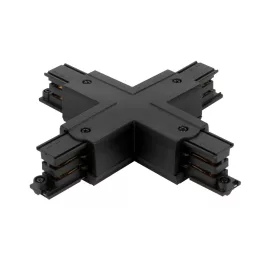   Connector X for 3 phase track LUMICANTO black with feeding PRIME LL-210691 SpectrumLED