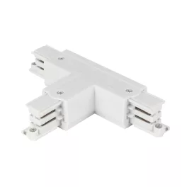   Connector T for 3 phase track LUMICANTO right white with feeding option PRIME LL-210721 LED line