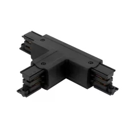   Connector T for 3 phase track LUMICANTO right black with feeding option PRIME LL-210738 LED line