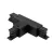 Connector T for 3 phase track LUMICANTO right black with feeding option PRIME LL-210738 LED line