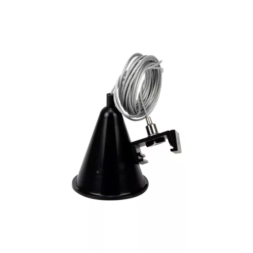 Sling 3m with self-regulation for 3 phase track LUMICANTO black PRIME LL-210851 LED line