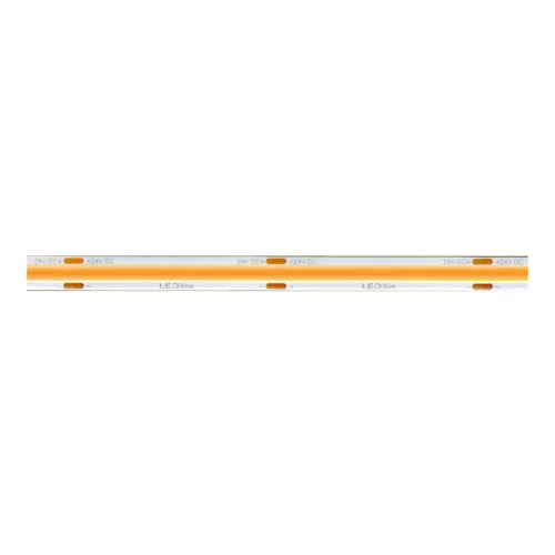 LED-szalag, COB, 1600 LED, 24 V DC, 8 W/m, IP66, meleg fehér, 5 év garancia, kiszerelés (5 méter)