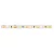 LED-szalag, SMD 2835, 60 LED/m, 12 V DC, 9,6 W/m, IP20, meleg fehér, 5 év garancia, kiszerelés (5 méter)