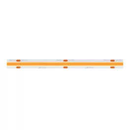   LED-szalag, COB, 2400 LED, 24 V DC, 18 W/m, IP20, meleg fehér, 5 év garancia, kiszerelés (5 méter)