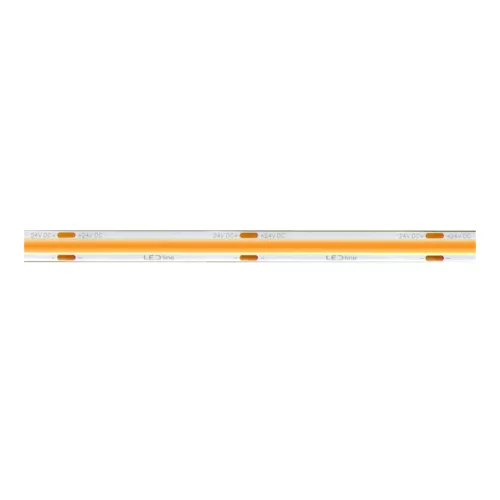 LED-szalag, COB, 1600 LED, 24 V DC, 5 W/m, IP66, meleg fehér, 5 év garancia, kiszerelés (5 méter)
