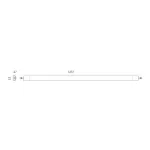 [OUTLET] LED line LITE LINIX 120cm 36W 4000K 4320lm IP65 LL-211605 LED line