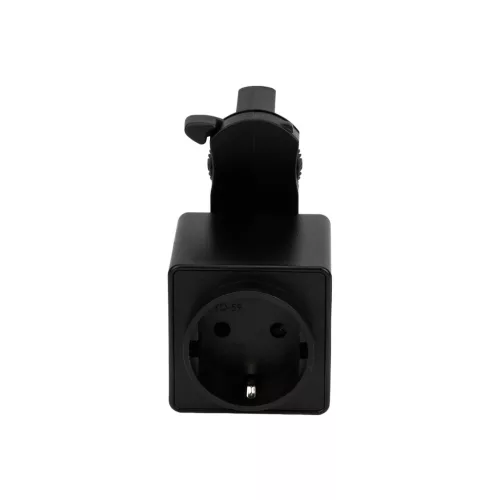 230V socket for LUMICANTO busbar black PRIME