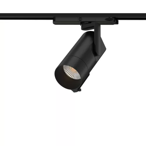 AI LED Caimeta háromfázisú sínes lámpa, 35W, 24°, CRI 90, Szabályozható színhőmérséklet, Fekete