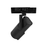 AI LED Caimeta háromfázisú sínes lámpa, 35W, 24°, CRI 90, Szabályozható színhőmérséklet, Fekete