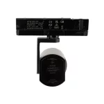 AI LED Caimeta háromfázisú sínes lámpa, 35W, 24°, CRI 90, Szabályozható színhőmérséklet, Fekete