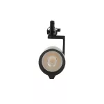 AI LED Caimeta háromfázisú sínes lámpa, 35W, 24°, CRI 90, Szabályozható színhőmérséklet, Fekete