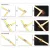 Connector for LED strips Fast Connector 3gen. 9in1 SMD/COB 2pin 8mm 5A PCB-PCB PRIME (10 db/csomag)
