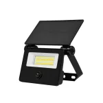 Solar floodlight FLOWLITE 3CCT (3/4/6.5K) 10W 1100lm PIR remote control IP65 black LITE