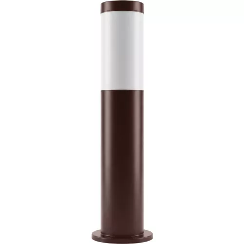 Garden post CUBE round corten E27 80cm LITE
