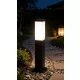 Garden post CUBE square black E27 80cm LITE