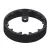 Downlight MOLLY Round frame for surface mounting 9W black LITE