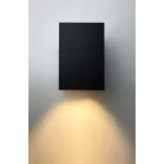 Wall washer ALVERIS 3CCT (2.7/3/4K) 9W 900lm 60° square IP65 Black PRIME