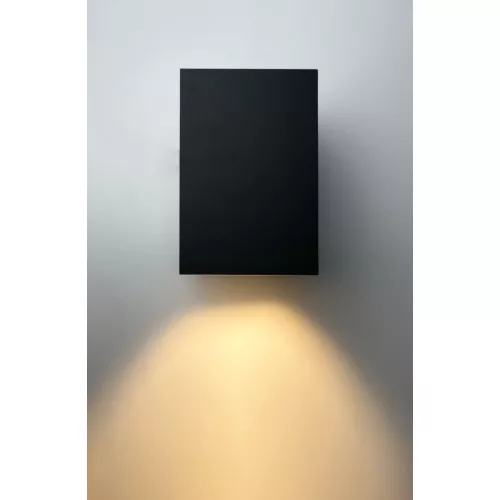 Wall washer ALVERIS 3CCT (2.7/3/4K) 9W 900lm 60° square IP65 Black PRIME