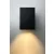 Wall washer ALVERIS 3CCT (2,7/3/4K) 2x9W 1800lm 60° square IP65 Black PRIME