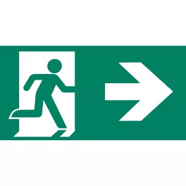   Mounting accessories CLARENTO - arrow right AAE107 for emergency evacuation light