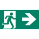 Mounting accessories CLARENTO - arrow right AAE107 for emergency evacuation light