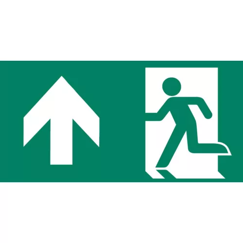 Mounting accessories CLARENTO - arrow up L person P AAE100 for emergency evacuation light