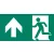 Mounting accessories CLARENTO - arrow up L person P AAE100 for emergency evacuation light