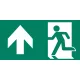 Mounting accessories CLARENTO - arrow up L person P AAE100 for emergency evacuation light