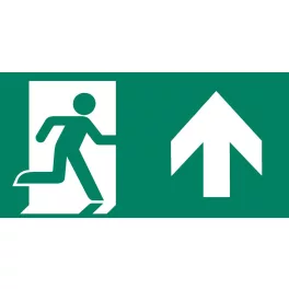   Mounting accessories CLARENTO - arrow up P person L AAE105 for emergency evacuation light