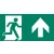 Mounting accessories CLARENTO - arrow up P person L AAE105 for emergency evacuation light