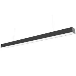   Linear fixture FUSION 4000K 20W 2600lm 120° IP20 60cm black PRIME PC Cover (single)