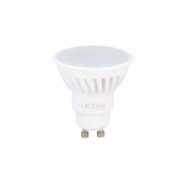   GU10 LED-fényforrás, 7 W, Hideg fehér, 5 év garancia CW 6500K 1000lm, LL-240737-II LED line