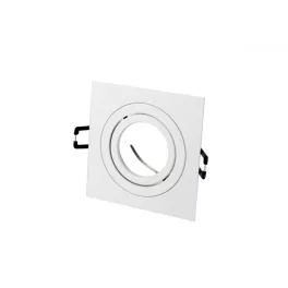   LEDline® downlight aluminium square adjustable SLIM white matt AKROS LL-241222 LED line