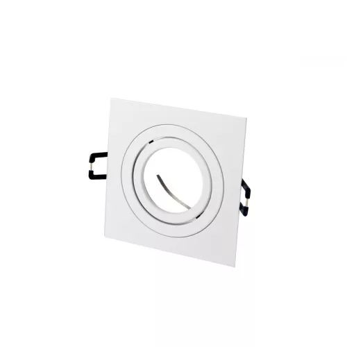 LEDline® downlight aluminium square adjustable SLIM white matt AKROS LL-241222 LED line
