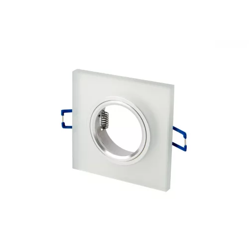 LEDline® downlight glass square white 90x26x10mm frosted GLIKKA LL-241338 LED line