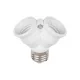 LEDline® Bulb adapter E27->2xE27 LL-242083 LED line