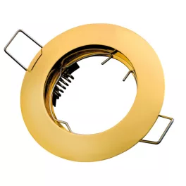   LED line downlight round die cast aluminium gold LL-242816 LED line