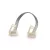 LEDline® waterproof LED strip CLICK CONNECTOR double 10 mm 4 PIN with cable