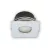 LEDline® downlight waterproof square die cast aluminium chrome LL-245381 LED line