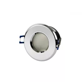   LEDline® downlight waterproof round die cast aluminium chrome