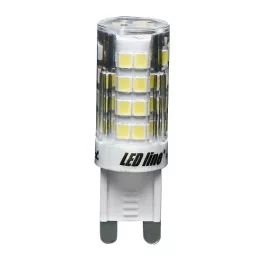   G9 LED-fényforrás, 4 W, Hideg fehér CW 6000K 350lm, LL-245541 LED line