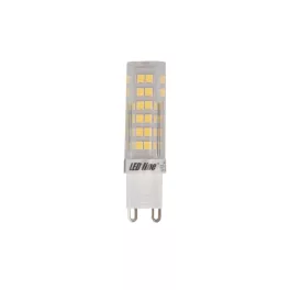   G9 LED-fényforrás, 6 W, Hideg fehér CW 6000K 550lm, LL-245961 LED line
