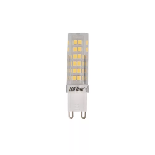 G9 LED-fényforrás, 6 W, Hideg fehér CW 6000K 550lm, LL-245961 LED line